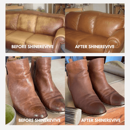 ShineRevive  – Leather & Furniture Repair Salve + Applicator Brush (Exclusive Offer)